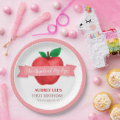 Apple van mijn herfst | verjaardagscampagne zomert papieren bordje (Feest)