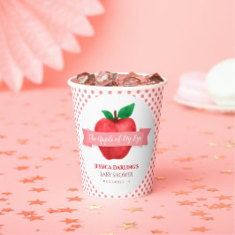 Apple van mijn herfst | zomerthema baby shower pa papieren bekers