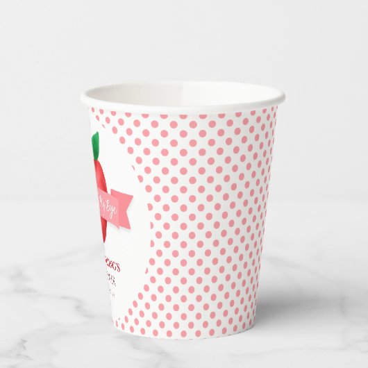 Apple van mijn herfst | zomerthema baby shower pa papieren bekers (Links)