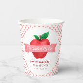 Apple van mijn herfst | zomerthema baby shower pa papieren bekers (Voorkant)