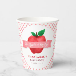 Apple van mijn herfst | zomerthema baby shower pa papieren bekers