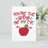 Apple van mijn oog kaart (Staand voorkant)