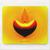 Apple van Mijn Oog Mousepad Muismat (Voorkant)