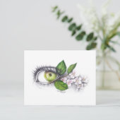 Apple van mijn oog Surreal-tekenkunst Briefkaart (Staand voorkant)