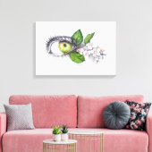 Apple van mijn oog Surreal-tekenkunst Canvas Afdruk (Insitu (Woonkamer))