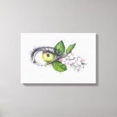 Apple van mijn oog Surreal-tekenkunst Canvas Afdruk (Voorkant)