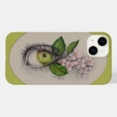 Apple van mijn oog Surreal tekenkunst Groen Case-Mate iPhone Case (Achterkant (horizontaal))