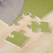 Apple van mijn oog Surreal tekenkunst Groen Legpuzzel (Zijkant)