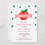 Apple van mijn oogHerfst | Baby shower van de zome Kaart (Voorkant)