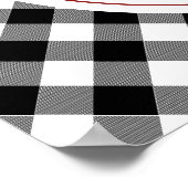 Apple van ons Baby shower van de oogboomgaard Poster (Hoek)