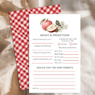 Apple van ons Eye Baby shower advies en voorspelli Flyer