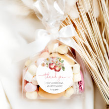 Apple van ons Eye Baby shower Dank u