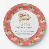 Apple van ons Eye Baby shower papier Papieren Bordje (Voorkant)
