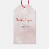 Apple van ons Eye Herfst Girl Baby shower Cadeaulabel (Achterkant)