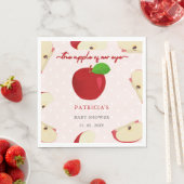 Apple van ons Eye Herfst Girl Baby shower Servet (Insitu)