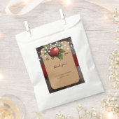 Apple van ons Eye Rustic Herfst Baby shower Bedankzakje (Geknipt)