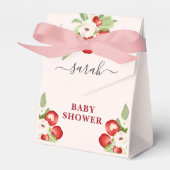 Apple van ons oog Baby shower Bedankdoosjes (Voorkant Zijde)