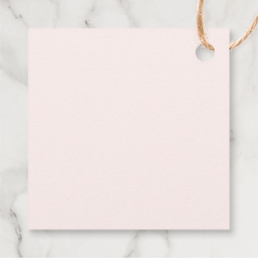 Apple van ons oog Baby shower Bedankjes Labels (Achterkant)