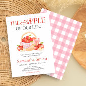 Apple van ons oog Baby shower Kaart