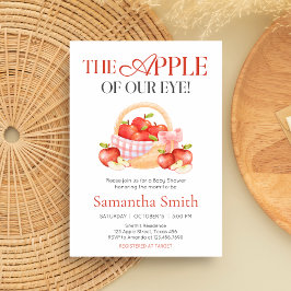 Apple van ons oog Baby shower Kaart