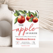 Apple van ons oog Baby shower Kaart