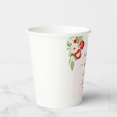 Apple van ons oog Baby shower Papieren Bekers (Rechts)