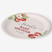 Apple van ons oog Baby shower Papieren Bordje (Gekanteld)