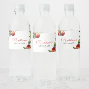 Apple van ons oog Baby shower Waterfles Etiket