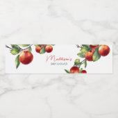 Apple van ons oog Baby shower Waterfles Etiket (Enkel label)