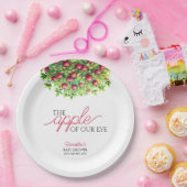 Apple van Ons Oog Herfst Baby shower Papieren Bordje (Feest)