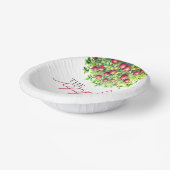 Apple van Ons Oog Herfst Baby shower Papieren Kommen (Gebogen)