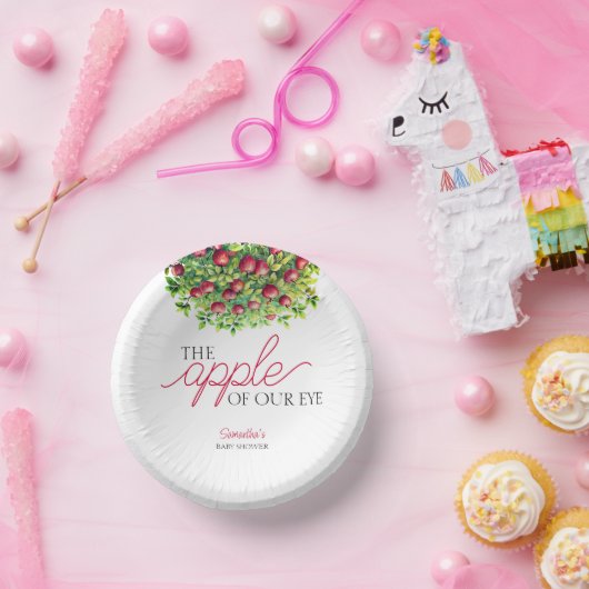 Apple van Ons Oog Herfst Baby shower Papieren Kommen (Feest)