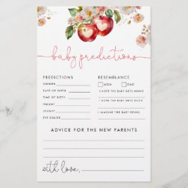 Apple van ons oog voorspellingen en advies spel