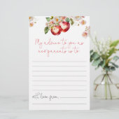 Apple van ons oogadvies voor de Kaart van ouders (Staand voorkant)