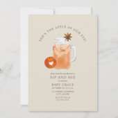 Apple van ons oogzusje en cider Mason Jar Kaart (Voorkant)