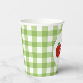 Apple van onze eerste verjaardag papieren bekers (Rechts)