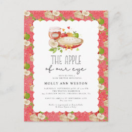 Apple van onze Eye Baby shower Invitation Briefkaart