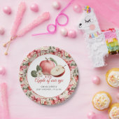 Apple van onze Eye Baby shower Paper Borden Papieren Bordje (Feest)
