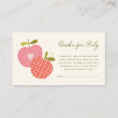 Apple van onze Eye Books voor Baby Schattige Informatiekaartje (Voorkant)