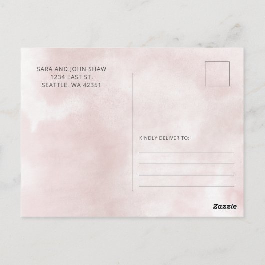 Apple van onze Eye Herfst Baby shower Dank u Briefkaart (Achterkant)