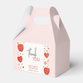 Apple van onze Eye Herfst thema Verjaardag Bedankdoosjes