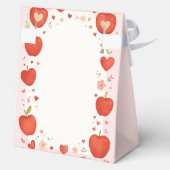 Apple van onze Eye Herfst thema Verjaardag Bedankdoosjes (Achterkant)