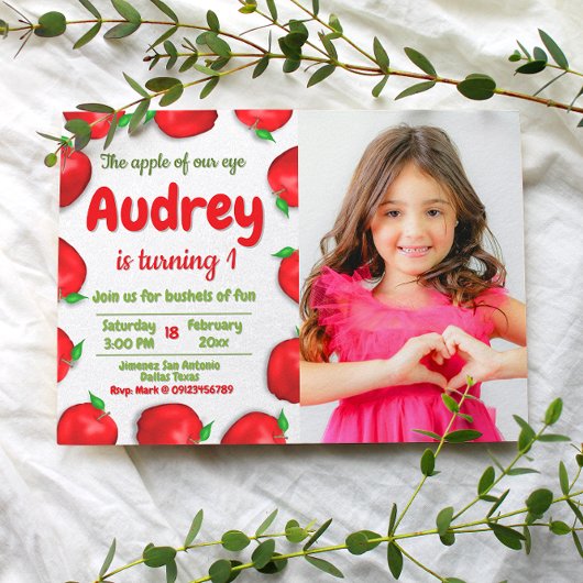 Apple Verjaardag met Foto Kaart