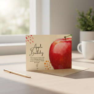 Apple Verjaardagskaart Kaart