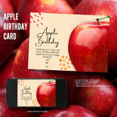 Apple Verjaardagskaart Kaart