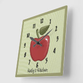 Apple Vierkante Klok (Hoek)