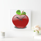 Apple Vierkante Klok (Huis)