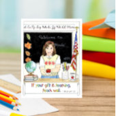 Apple voor het Teacher Inspirerend Briefkaart