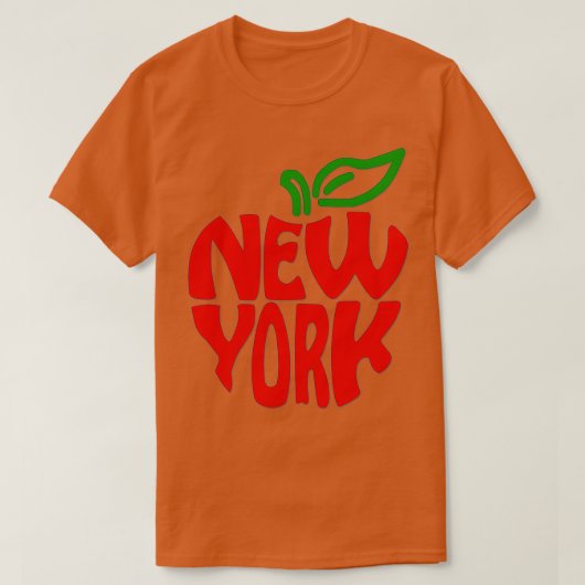 Apple voor New York T-shirt (Design voorkant)