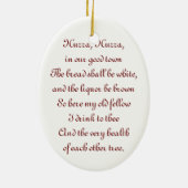 Apple Wassail Ornament (Achterkant)